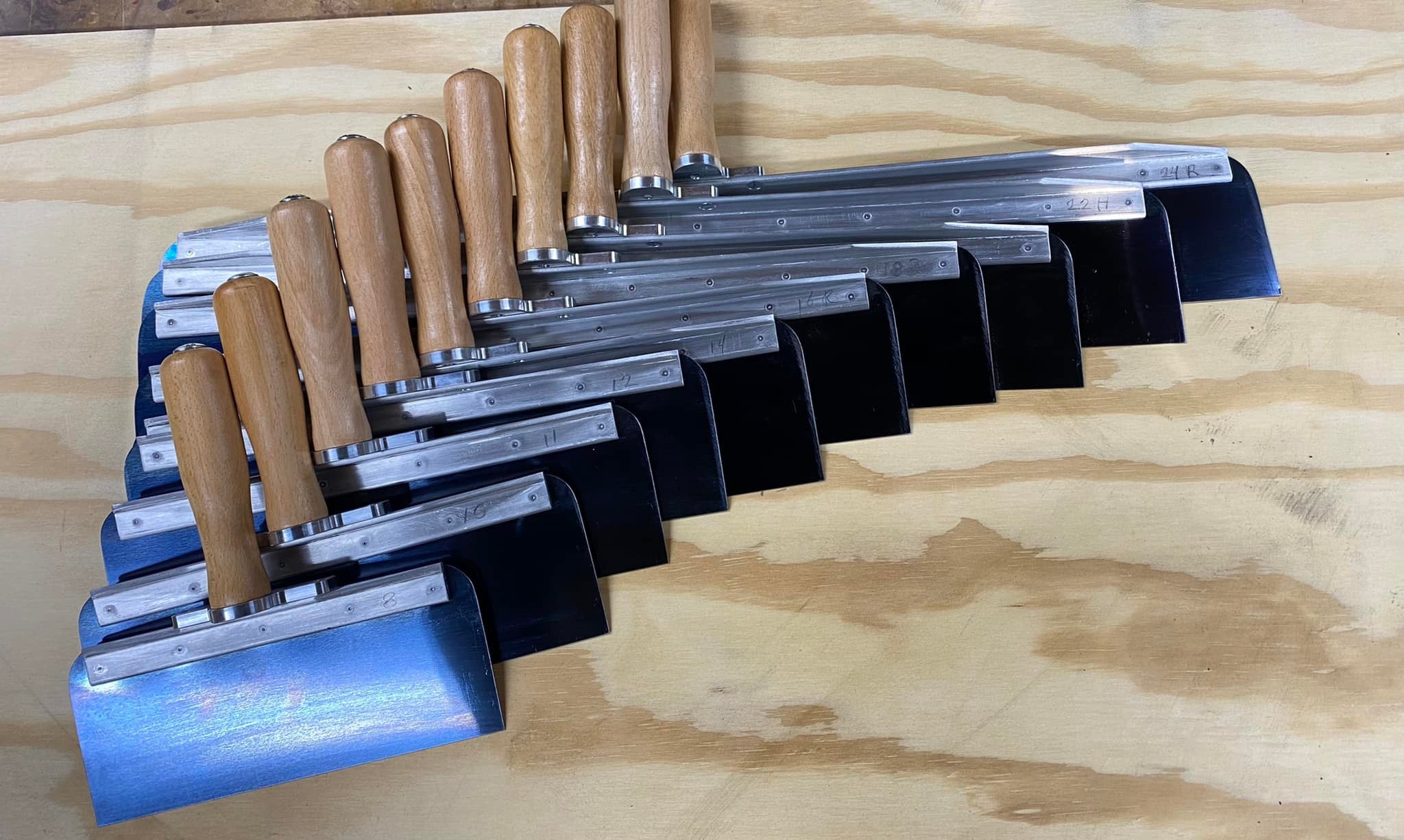 🔹 ProSet Blue Steel Taping Knife (8"-24") Free Shipping