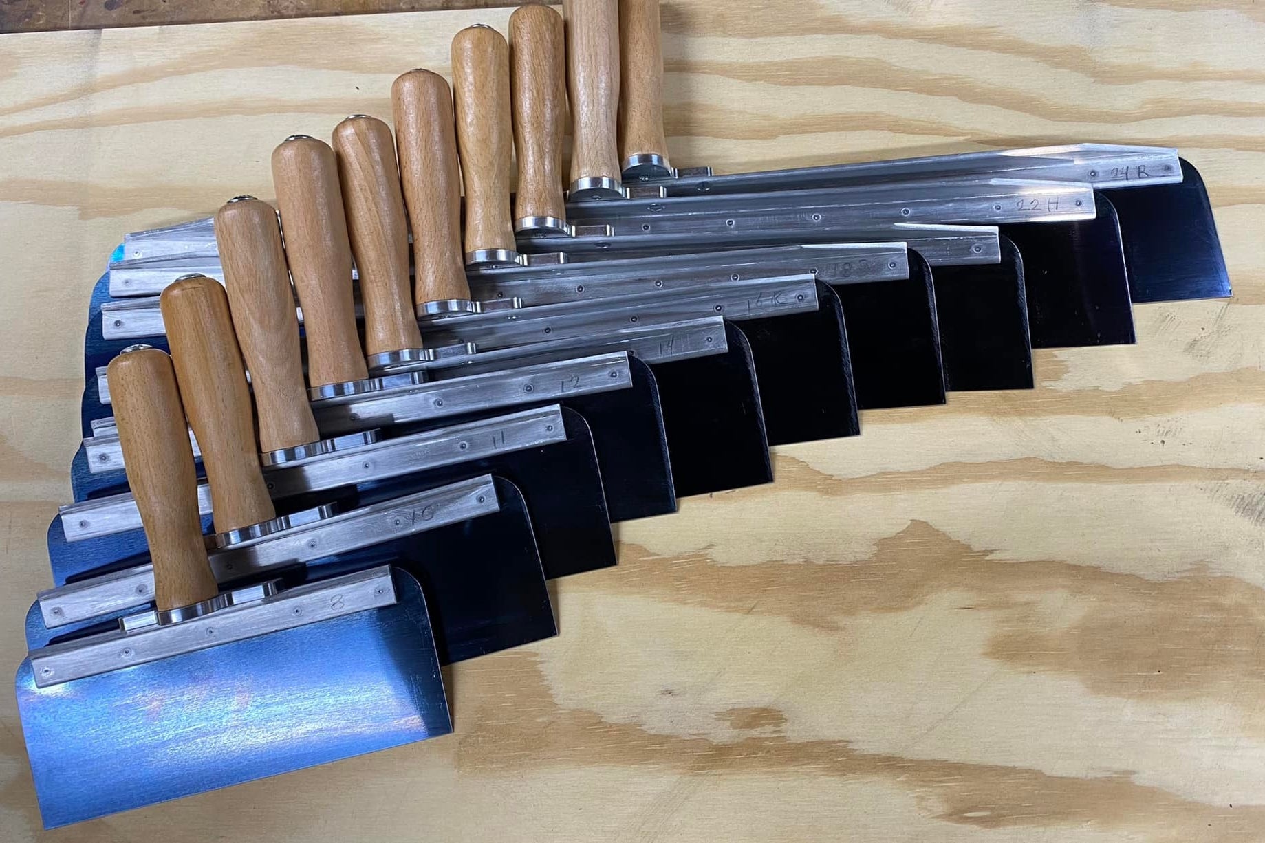 🔹 ProSet Blue Steel Taping Knife (8"-24") Free Shipping