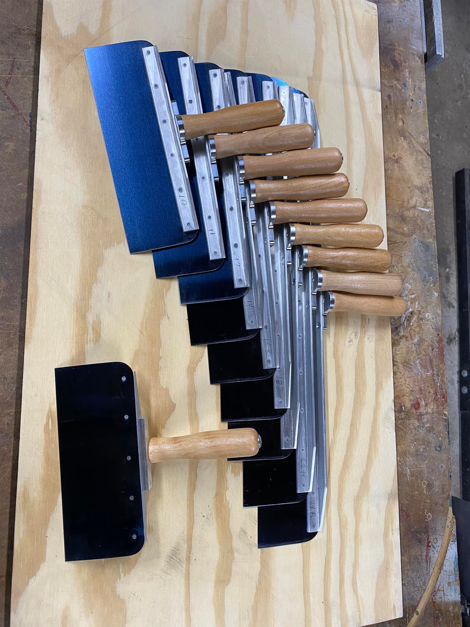 🔹 ProSet Blue Steel Taping Knife (8"-24") Free Shipping