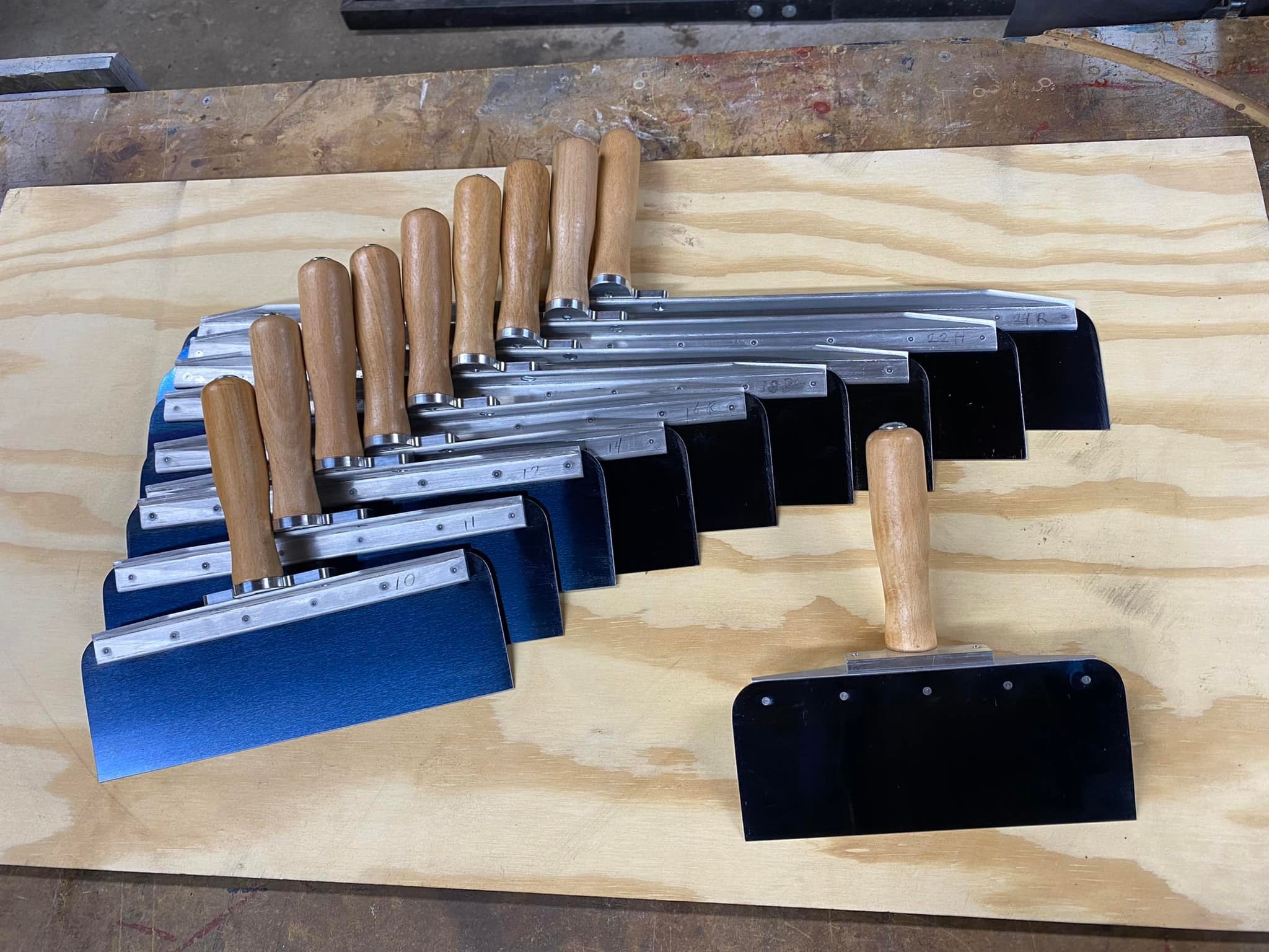 🔹 ProSet Blue Steel Taping Knife (8"-24") Free Shipping