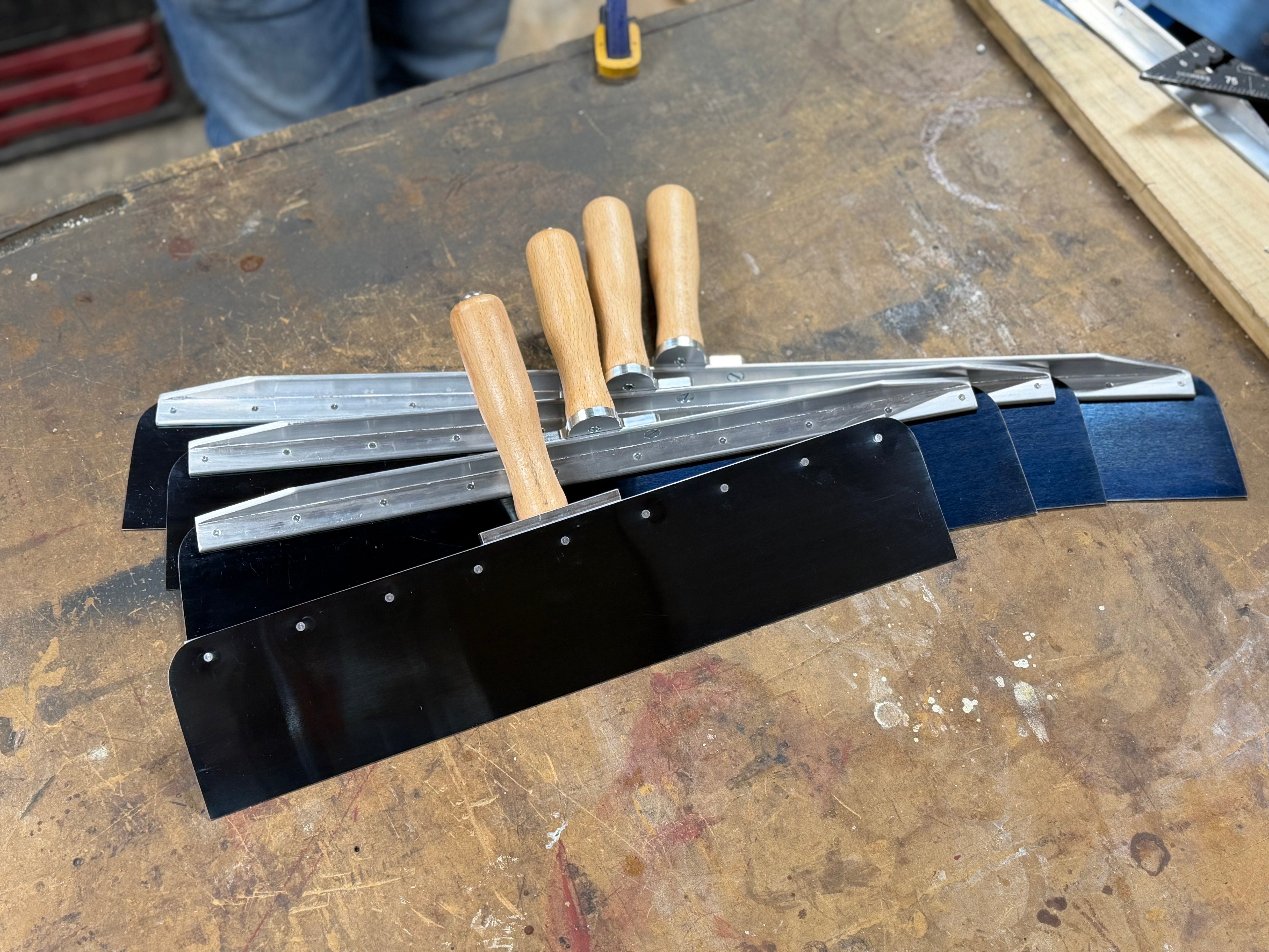 🔹 ProSet 4-Piece Large Size Blue Steel Knife Set (16", 18", 20", 24") — Save $50 + Free Shipping