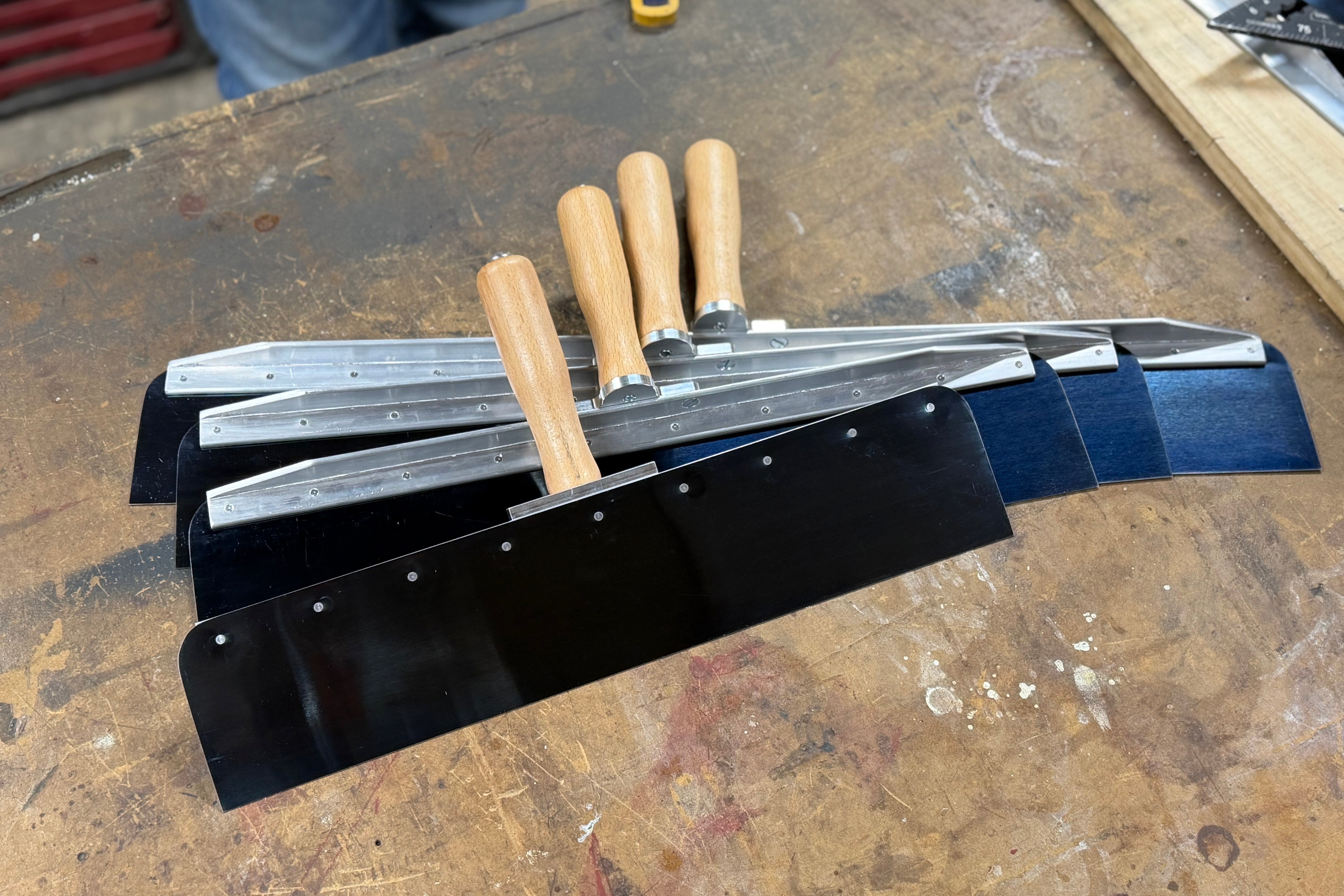 🔹 ProSet 4-Piece Large Size Blue Steel Knife Set (16", 18", 20", 24") — Save $50 + Free Shipping
