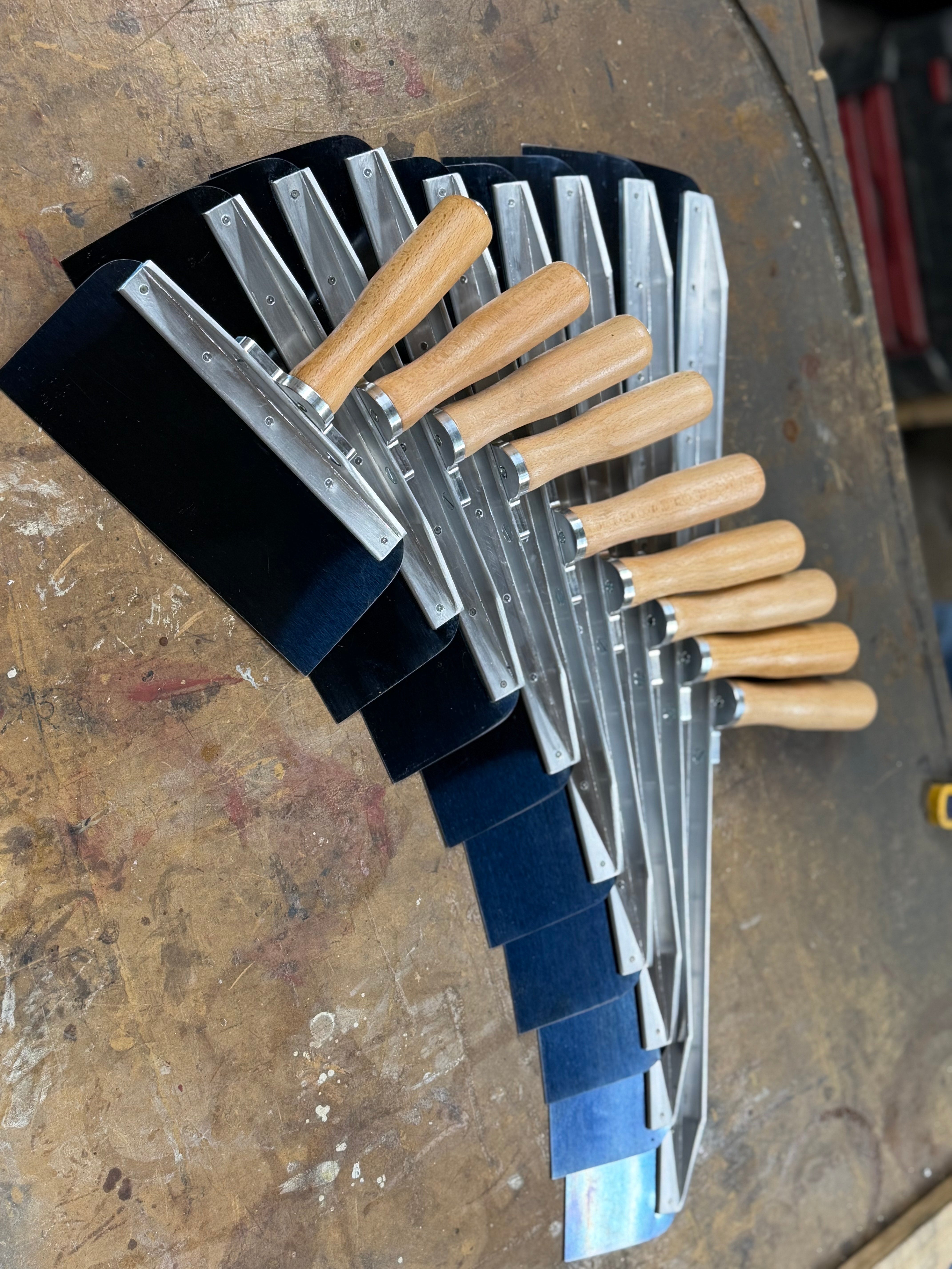 🔹 ProSet Blue Steel Taping Knife (8"-24") Free Shipping