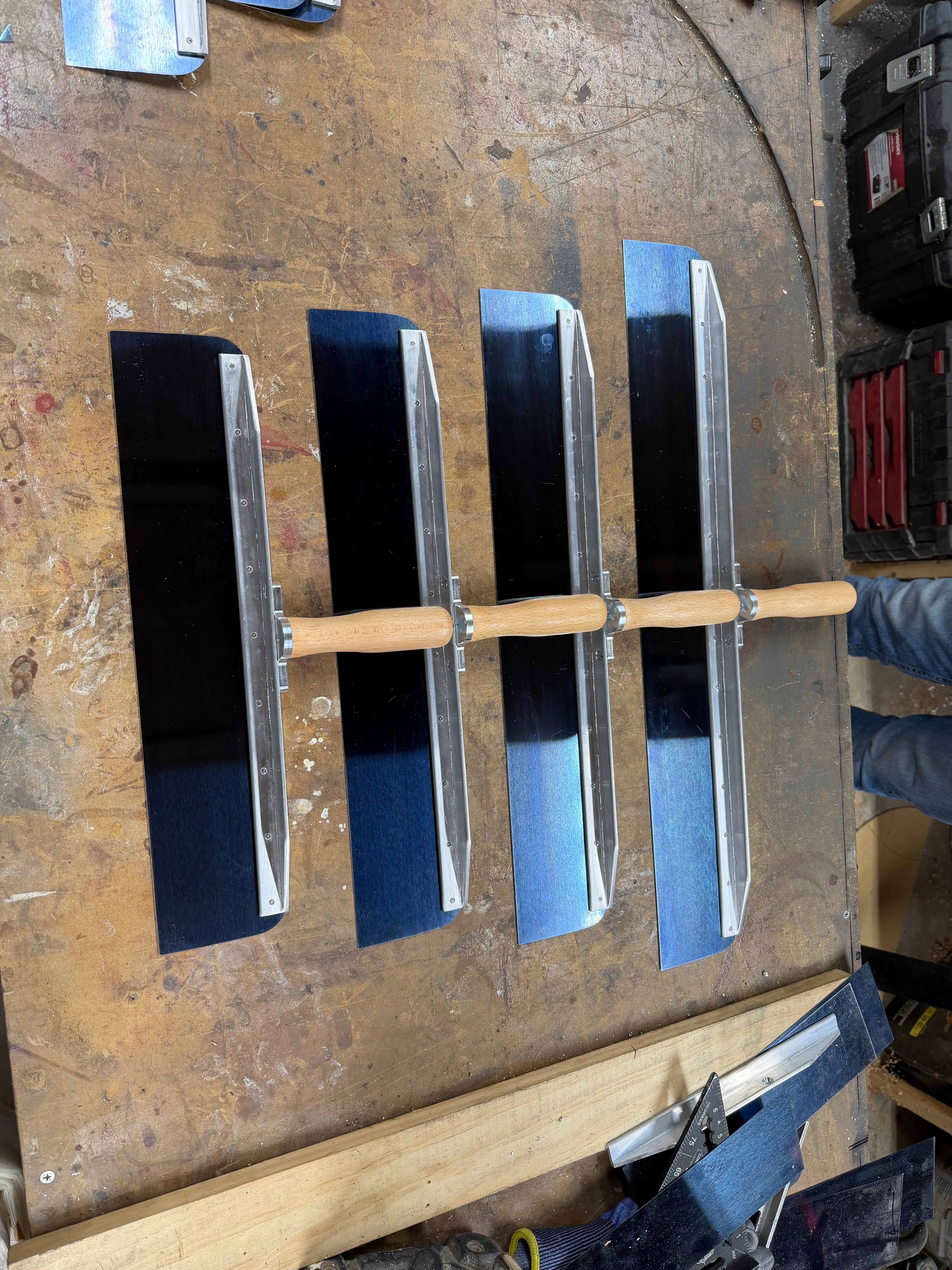 🔹 ProSet 4-Piece Large Size Blue Steel Knife Set (16", 18", 20", 24") — Save $50 + Free Shipping